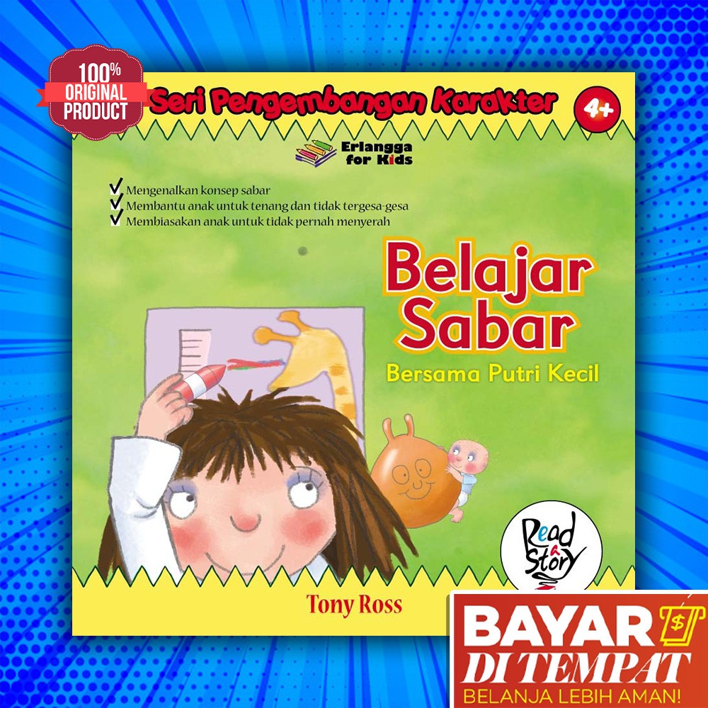 Buku Anak - Buku Cerita - Belajar Sabar