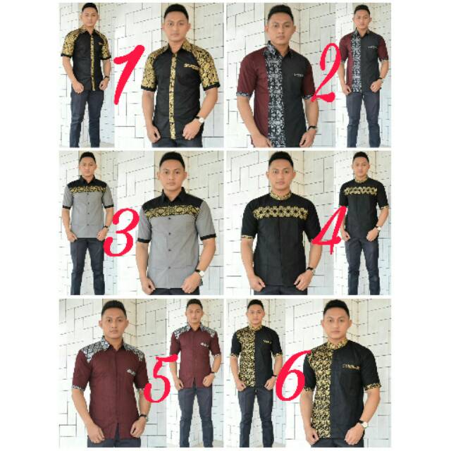 NEW HEM BATIK PRIA || HEM KOMBINASI || HEM ATASAN PRIA