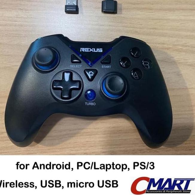 I Rexus Gladius Gx100 Wireless Gamepad Pubg Android Usb Pc Joystick Shopee Indonesia