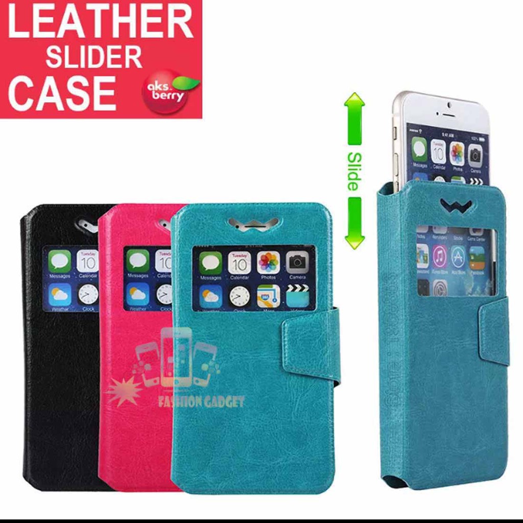 Leather Case Window For Coolpad Fancy 3 (F4 ) / Slide Up - Colour