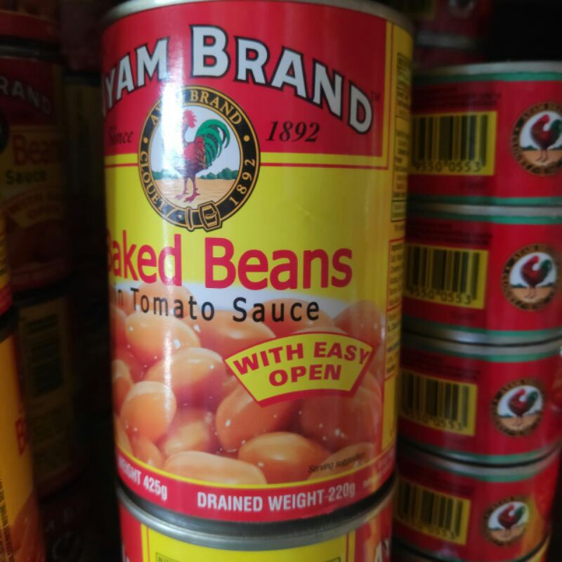 

baked beans ayam brand besar