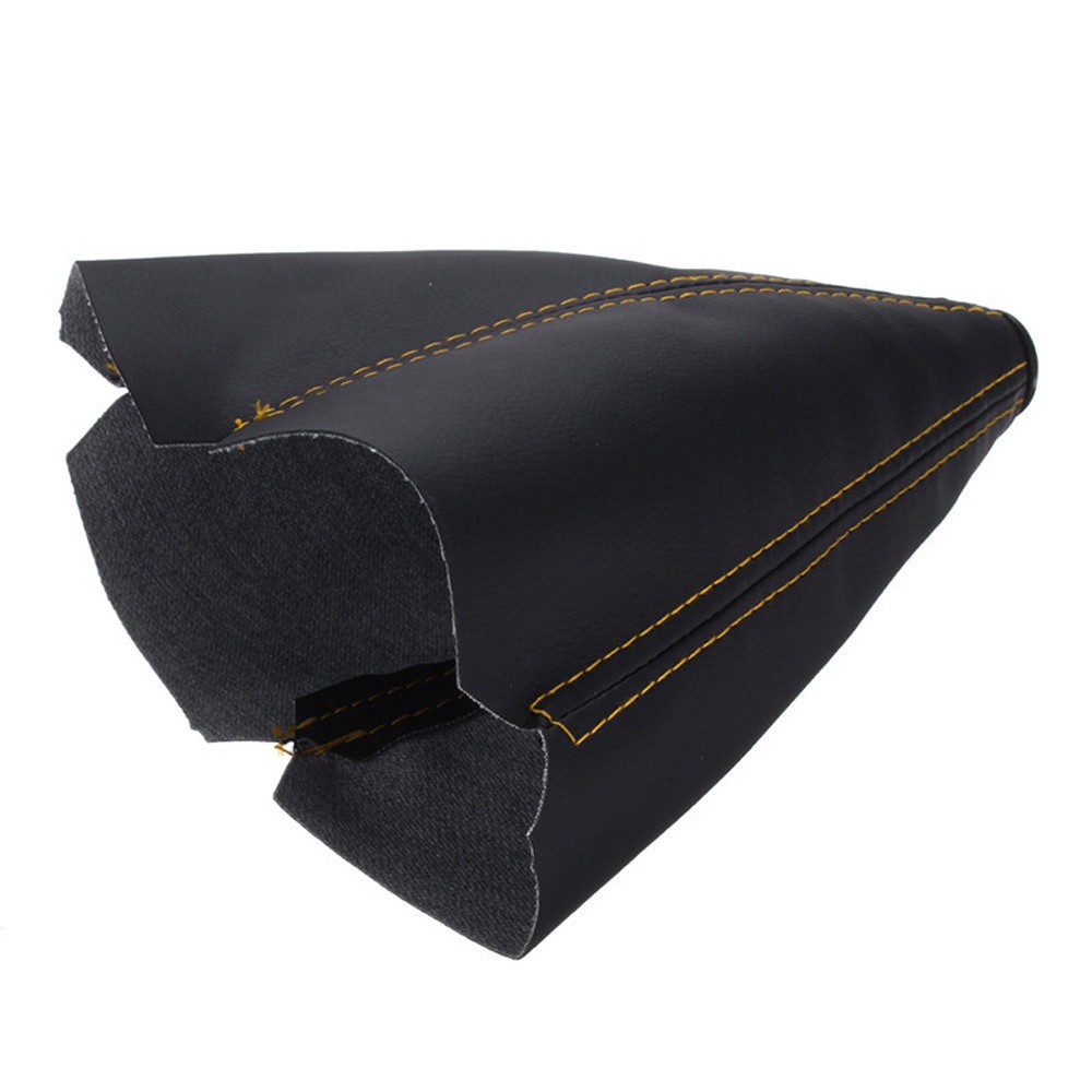 Quinton Cover Pelindung Tuas Shifter Mobil Universal Bahan Kulit Pu Tahan Lama Anti Debu