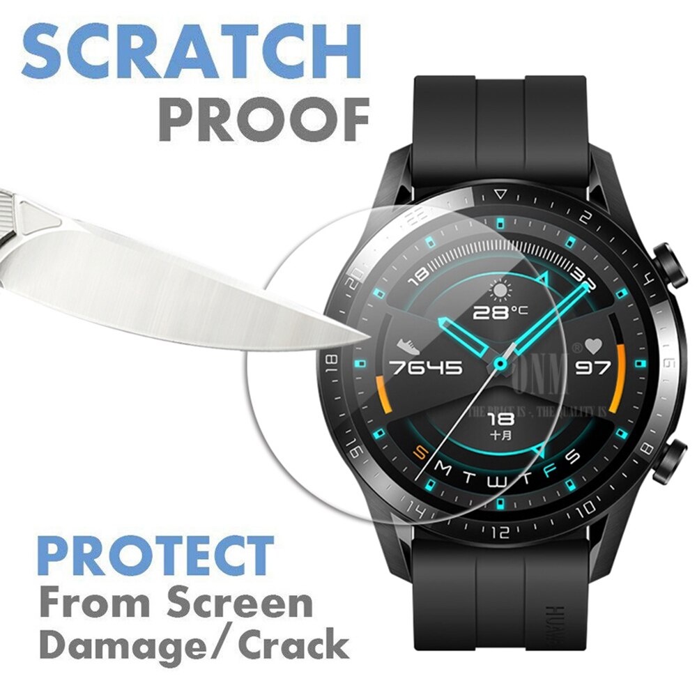 Tempered Glass Huawei Watch GT 2 46MM Watch GT 46MM Clear