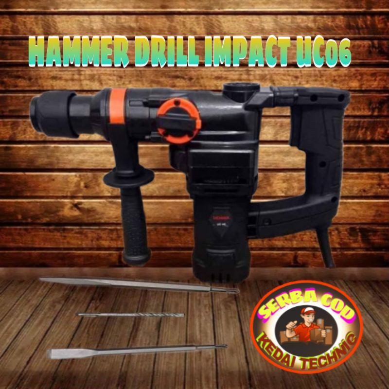 mesin bor bobok beton HAMMER DRILL IMPACT UC06