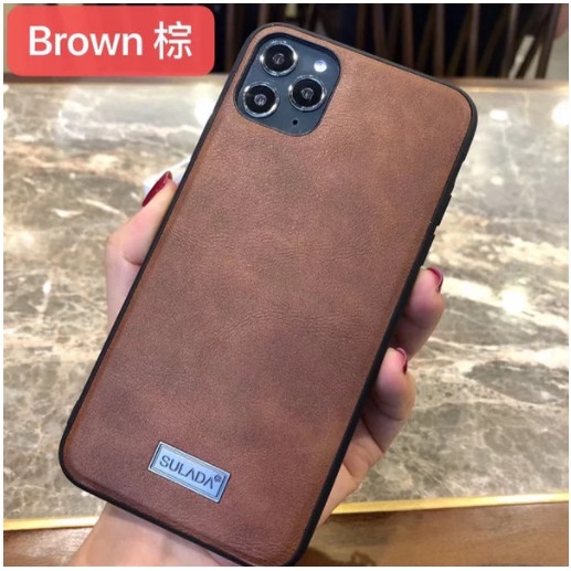 Genuine Leather Original Soft Case Casing Iphone 11 Pro Max 6.5 Sulada