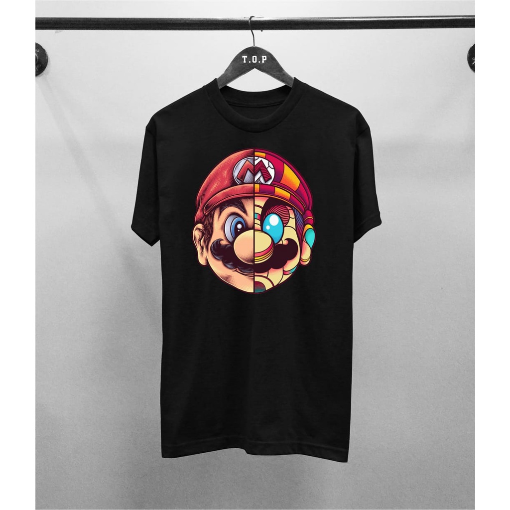 Kaos murah Kaos distro murah baju  distro pria t-shirt murah combed30s marioo face