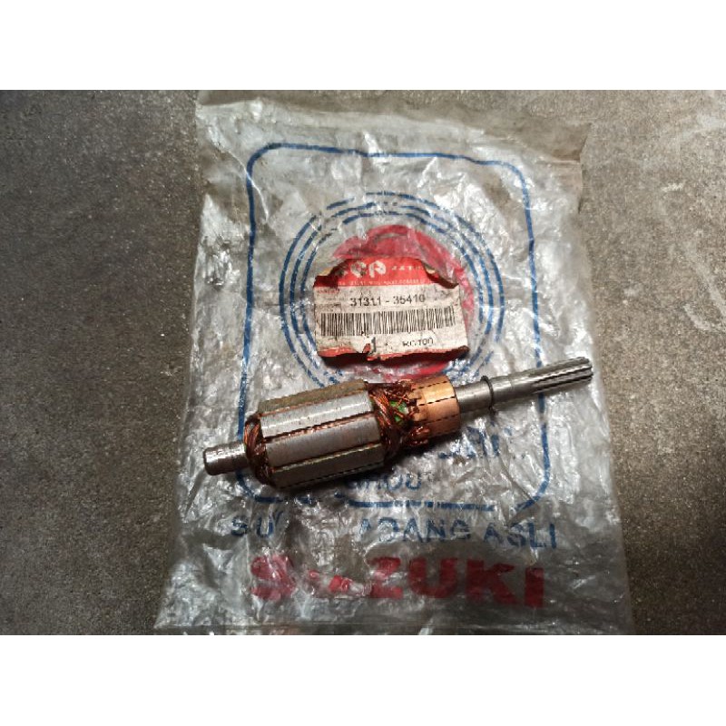 suzuki rc100 rc80 angker armatur dynamo dinamo stater