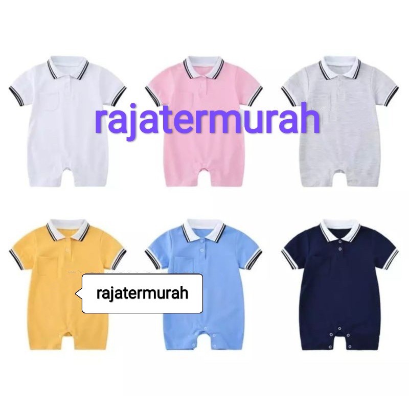 ROMPER KERAH New Bahan Catton 100%Adem [SNI]