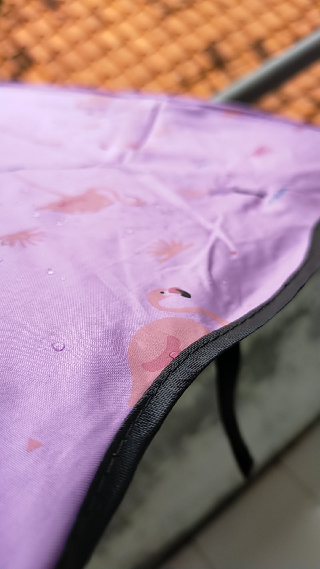 Payung Lipat Flamingo Bunga Cantik . Folded Umbrella Lucu Unik Anti Uv