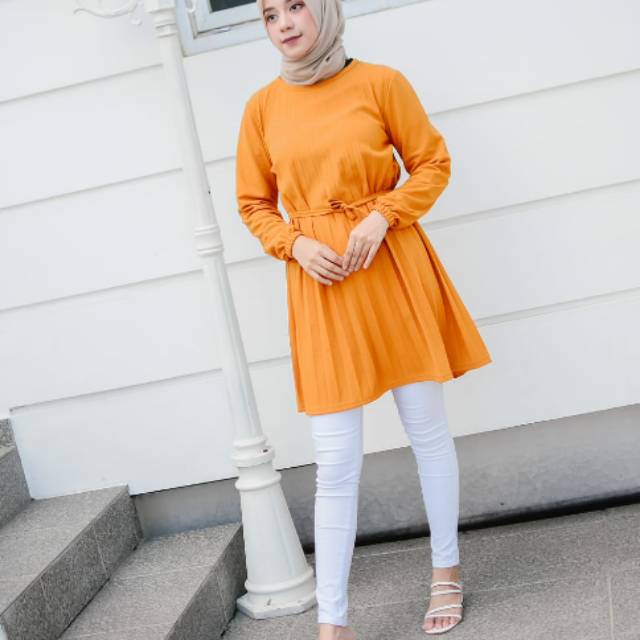 TERMURAHH LAVIE TUNIK PLISKET/TUNIK WANITA/BAJU TUNIK MURAH