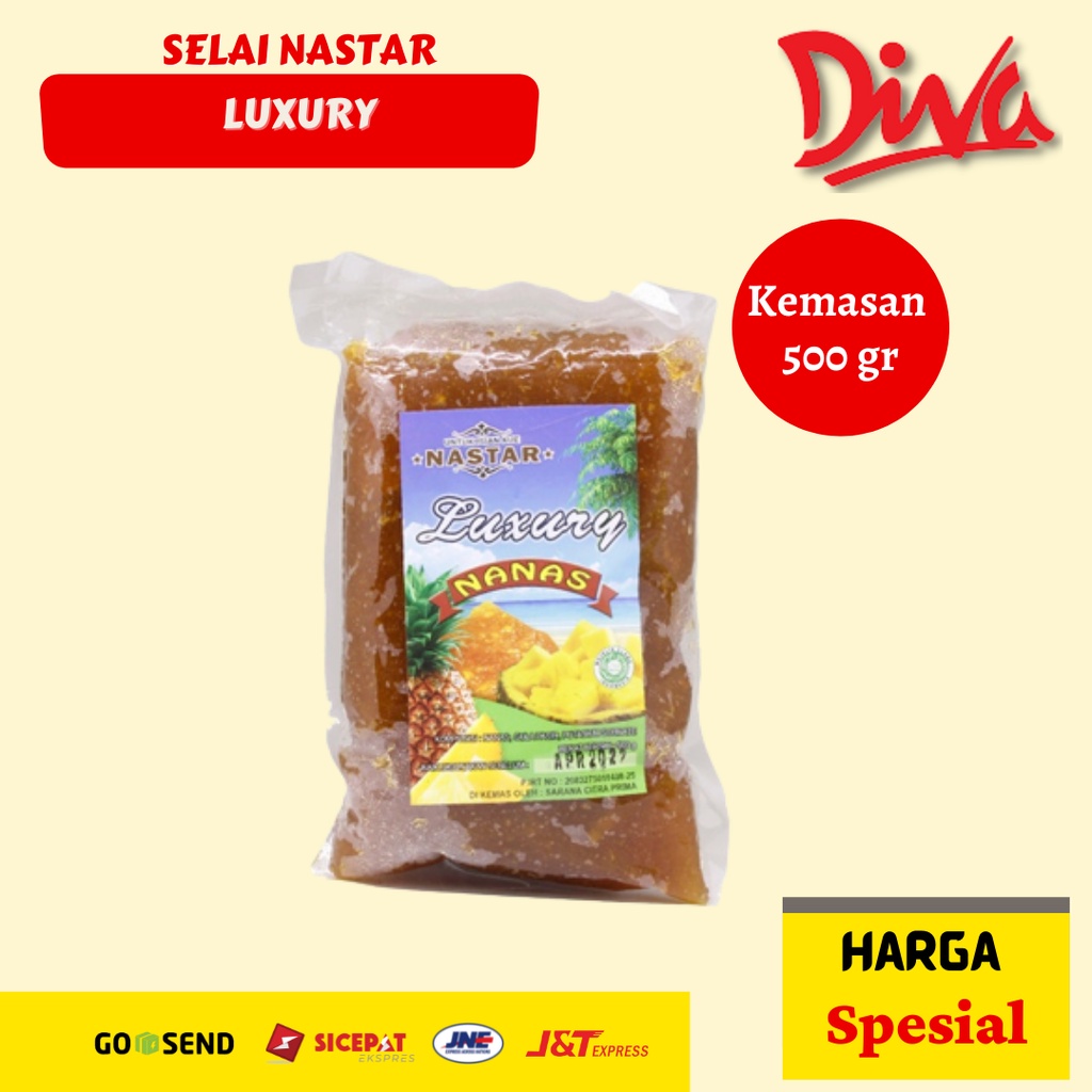 Jual [500gr] Selai Nastar Luxury / Selai Nanas | Shopee Indonesia