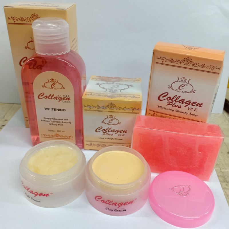 Paket Cream Collagen 4in1 Series Temulawak