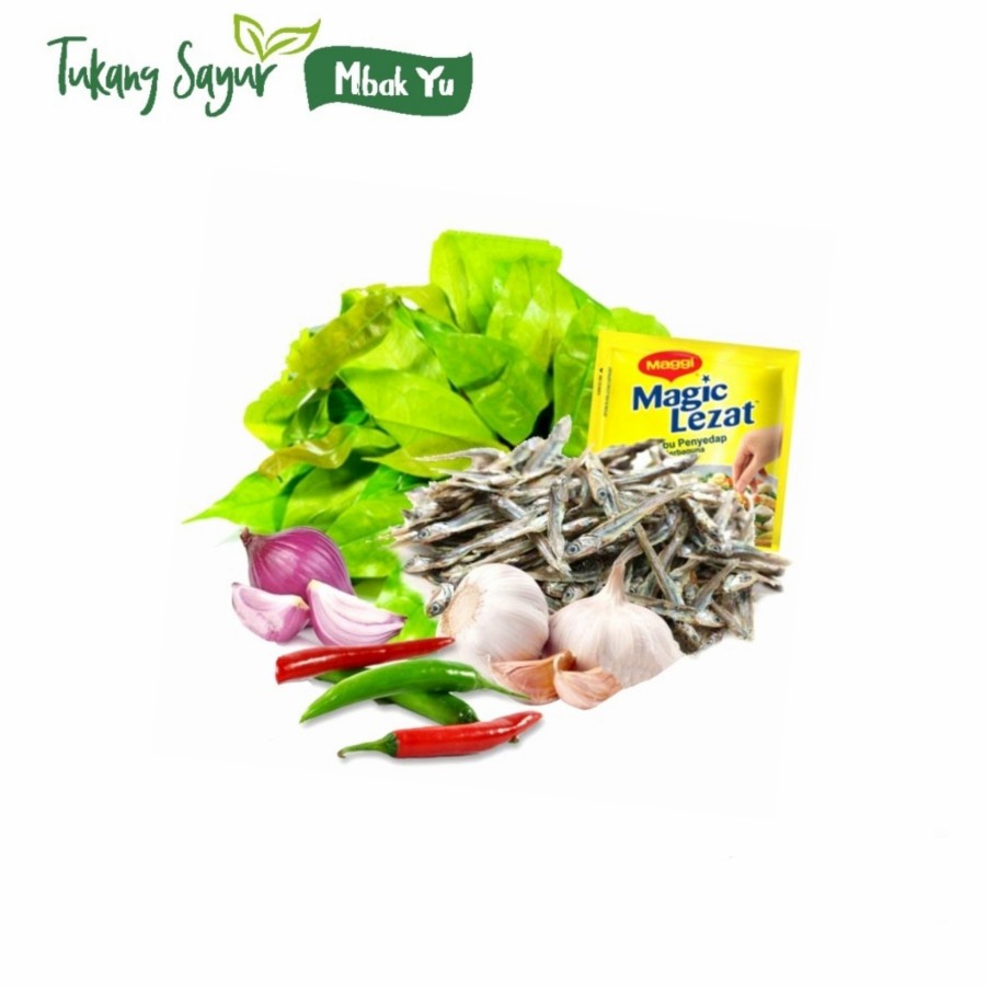 

paket teri daun melinjo