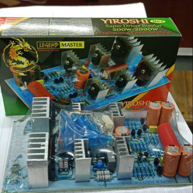KIT POWER AMPLIFIER YIROSHI MK-5 200 - 2000 Watt mono