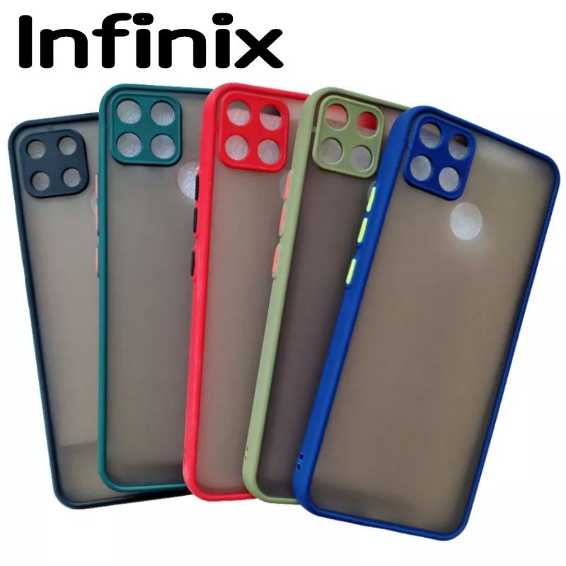 Case Tpu Lens Protector Infinix 5 6 Hot 10 Play 9 Play