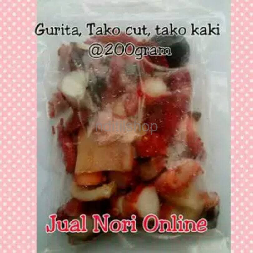 

Tako leg cut impor isi takoyaki. kaki gurita siap pakai