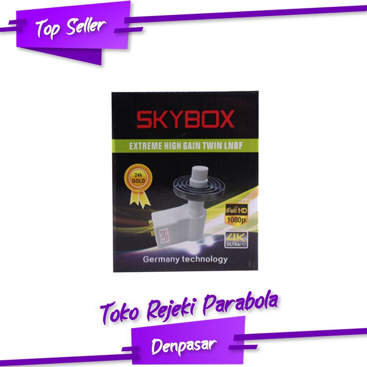 TRP Skybox LNB Ku Band SBX-02 Prime Fokus Noise 0,1dB New Release