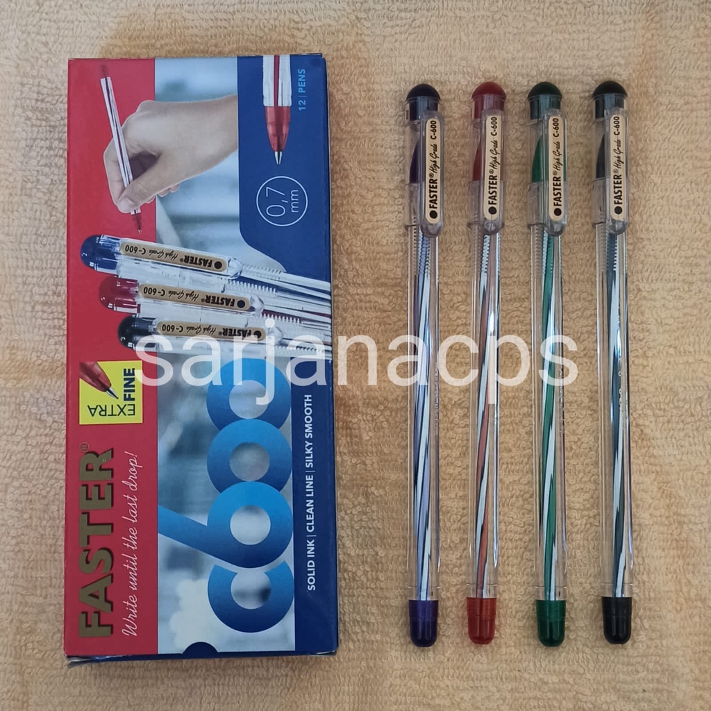 

Pulpen / Bolpen Faster C600 original
