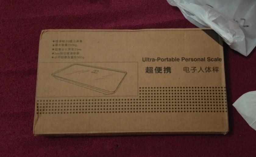 Timbangan Badan Digital Mirror Scale