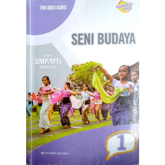 Jual BUKU SENI BUDAYA KELAS 7 PENERBIT ERLANGGA (PRELOVED) | Shopee ...