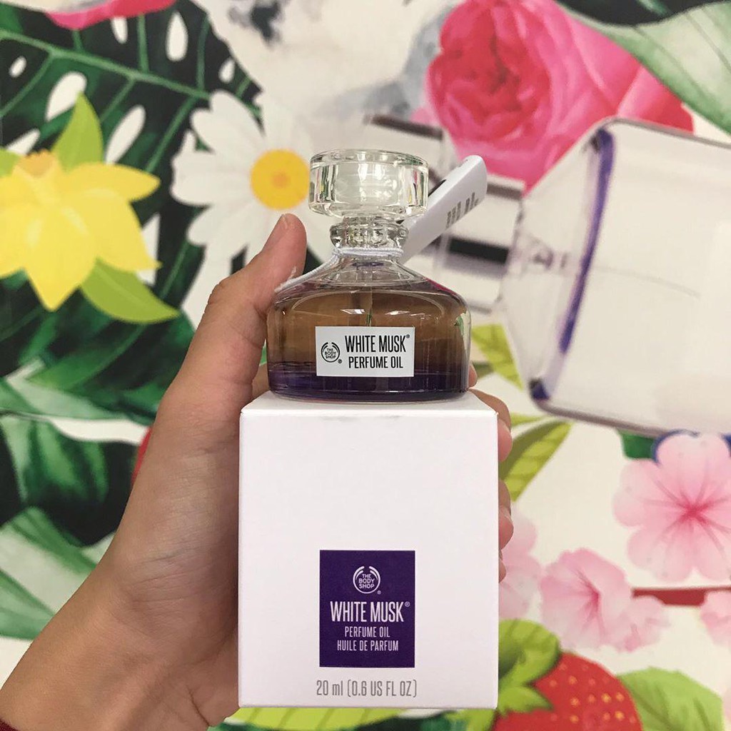 SALE The Body Shop White Musk Perfume Oil 20ml