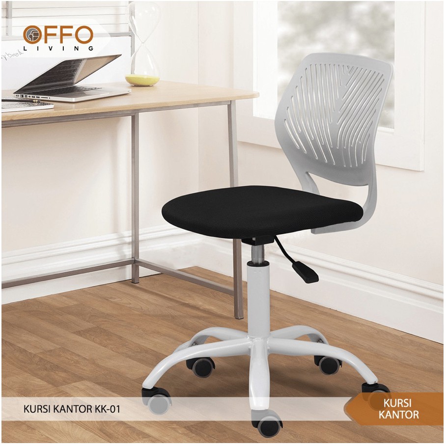 Kursi Kantor Minimalis Murah Kursi Sekretaris Kursi Kerja Game dengan Roda Kuat
