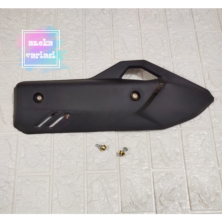 Cover Pelindung Knalpot Vario 160 PCX 160 free baut 2pcs