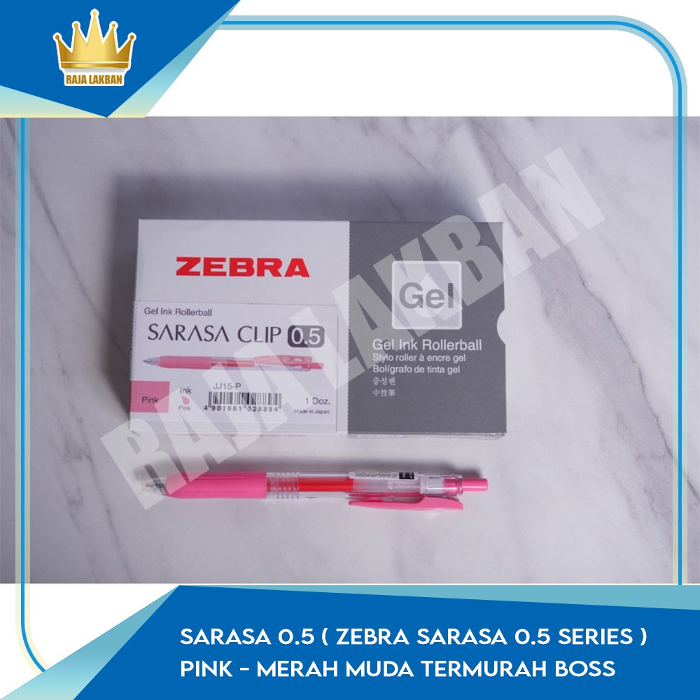 

Pulpen Sarasa 0.5 Pink Termurah Boss