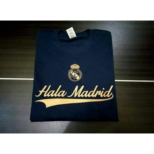 Kaos Tshirt Baju Combed 30S Distro Hala Madrid