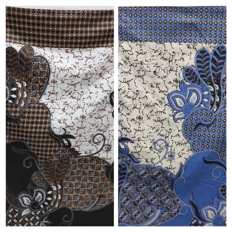 [L240] KAIN BATIK KATUN CVC METERAN MOTIF BATIK DIMAS