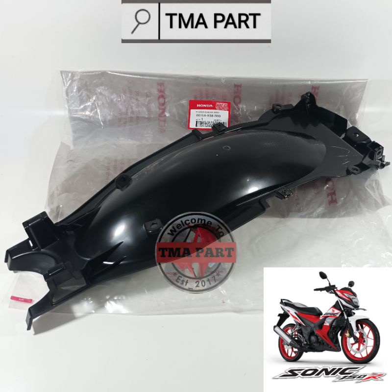 Fender B Rear Assy Slebor Spakbor Kolong Belakang B Honda Sonic RS 150R K56 Original
