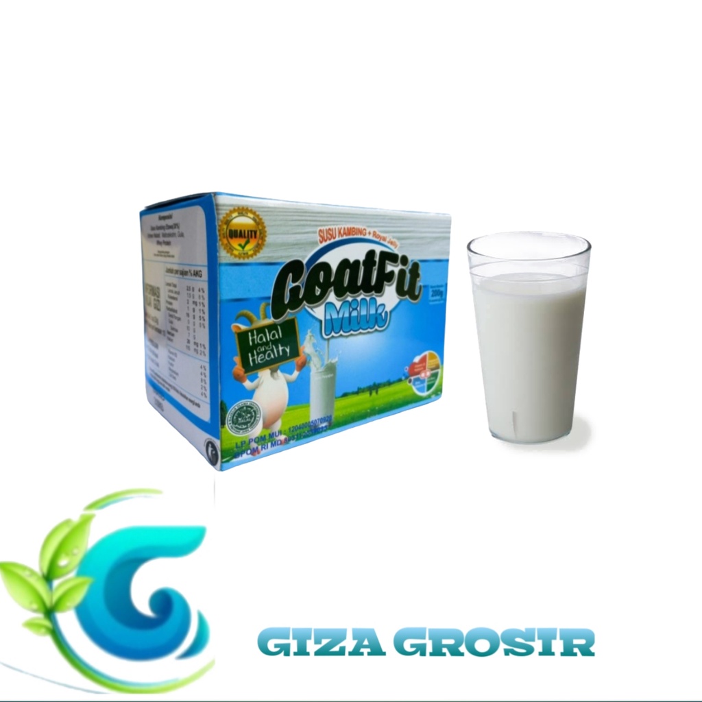 

Susu Kambing Etawa plus royal jelly Goatfit Milk Sacshet / dan 200 gr