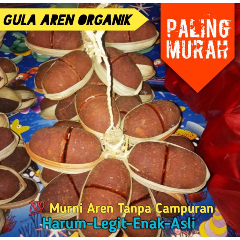 

GULA AREN PREMIUM | 1 KILO | ASLI LEBAK BANTEN