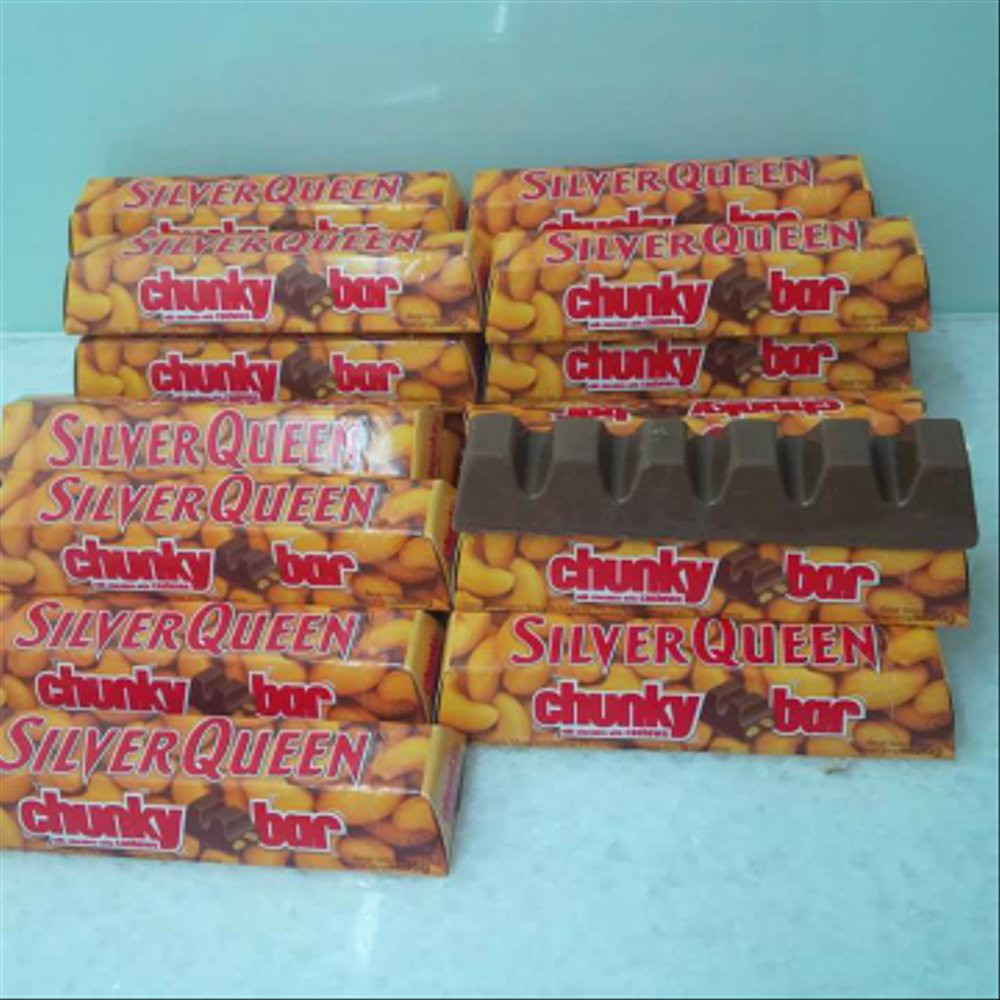 

Silver Queen Chunky Bar Mini 36gr isi 24pcs Terlaris