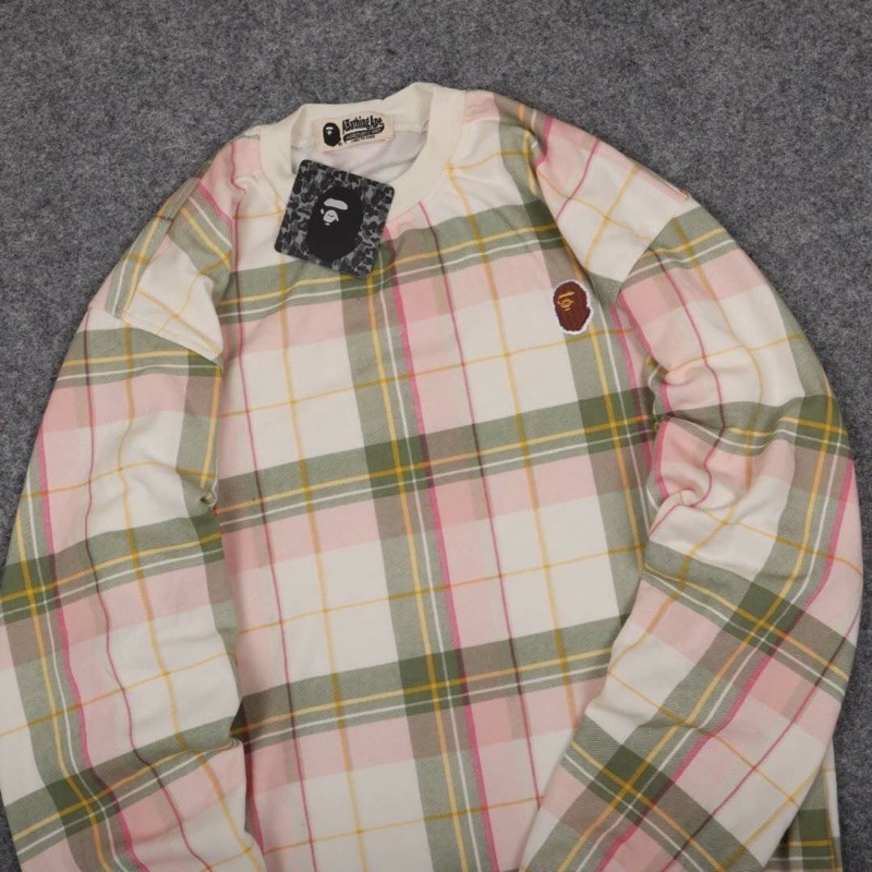 CREWNECK BAPE | SWEATER BAPE 1:1 MIROR ORIGINAL FULLTAG ~ BISA COD BAYAR DI TEMPAT