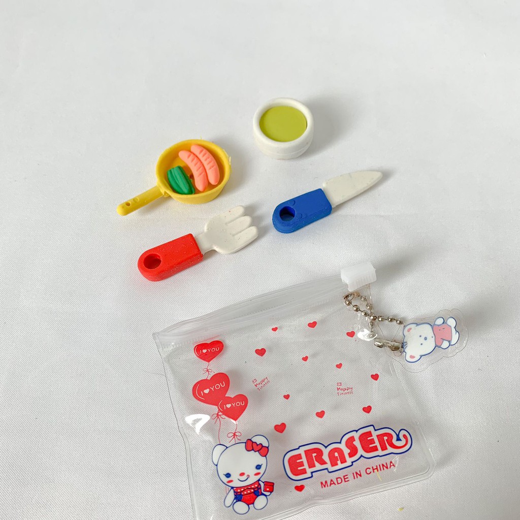 

[LuckyFortuna88] Penghapus Bentuk Dinosaurus Penghapus Bentuk Alat Masak Eraser Bentuk dinosaurus Eraser bentuk Alat Masak Alat Tulis Kantor Penghapus Ujian Lucu Murah Termurah Kualitas Premium