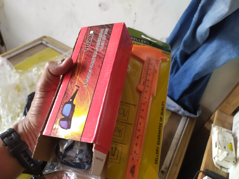 Plastic Steel Caliper 6 / Jangka Sorong Plastik Sellery