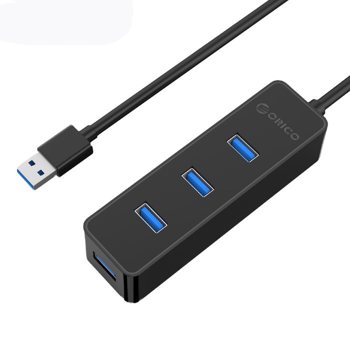 Orico USB HUB Ultra Mini USB 3.0 4 Port HUB / W5PH4-U3-V1 - Hitam