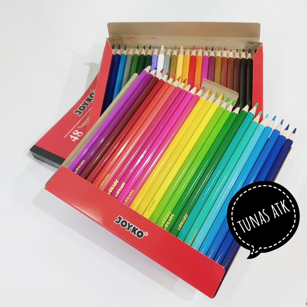 

JOYKO 48 SUPERIOR QUALITY COLOR PENCILS CP-48PB