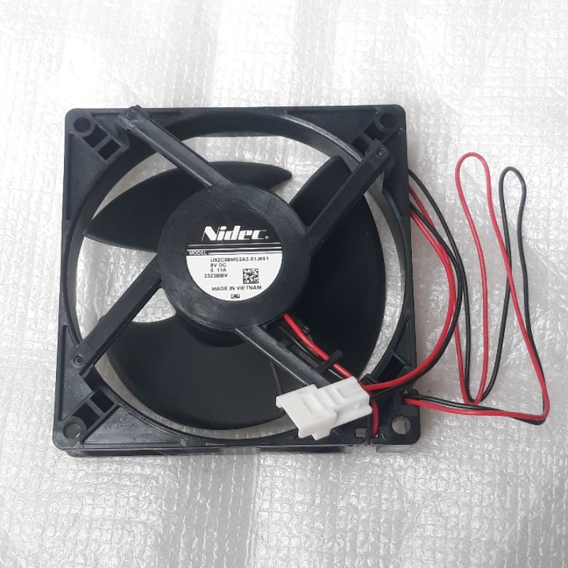 kipas fan kulkas 8vdc 9×9cm