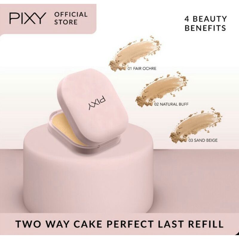 PIXY PERFECT LAST TWC SPF 30/ bedak padat pixy/ bedak two way cake/ compack powder/bedak pixy