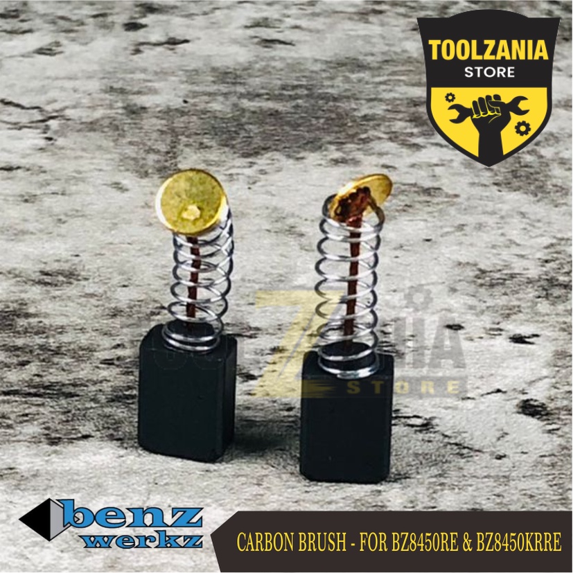 Carbon brush untuk mesin bor benz werkz tipe BZ-8450KRE dan BZ-8450RE