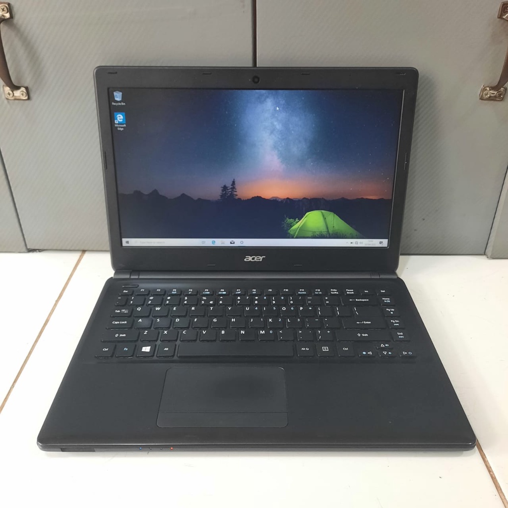 Laptop Seken, Acer Travelmate P245, Core i3-4005U, Hd Graphics 4000, Ram 4gb, HDD 500Gb