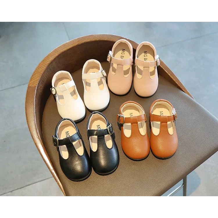 MetaCollections Sepatu Sandal Flatshoes Anak / Sepatu Sandal Selop Anak Cewe Casual Import Usia 1-5 Tahun MTK103