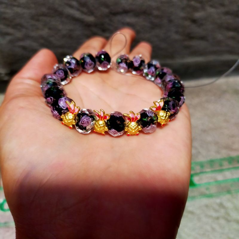 GELANG EMAS HONGKONG 24K MODEL IKAN KOI MINI