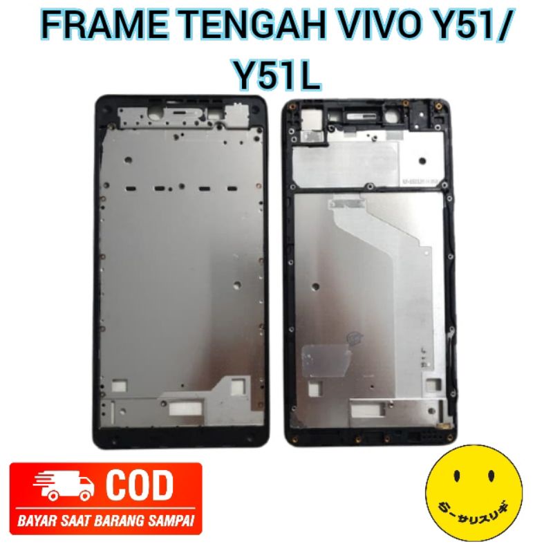 FRAME  TENGAH VIVO Y51 TULANG TENGAH VIVO Y51L