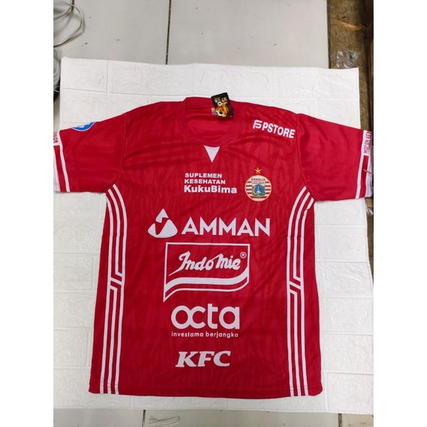 Jersey bola / atasan bola persija grade lokal