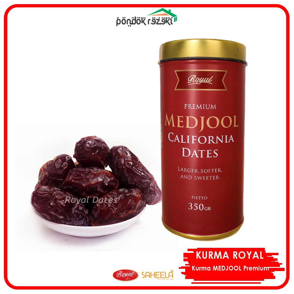 

Kurma ROYAL MEDJOOL California 350 gram - Premium Medjol