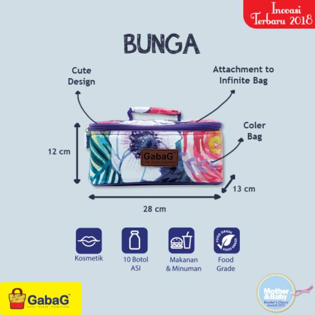 Hot Item Gabag BUNGA / Cooler / Pendingin