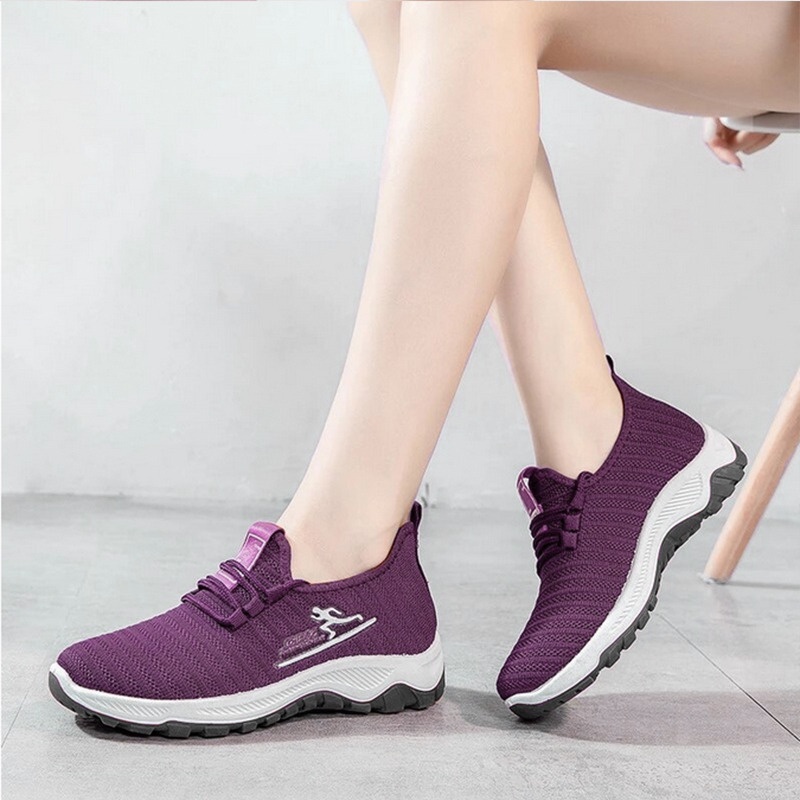 Sepatu Sneakers Wanita Running Kekinian - K36